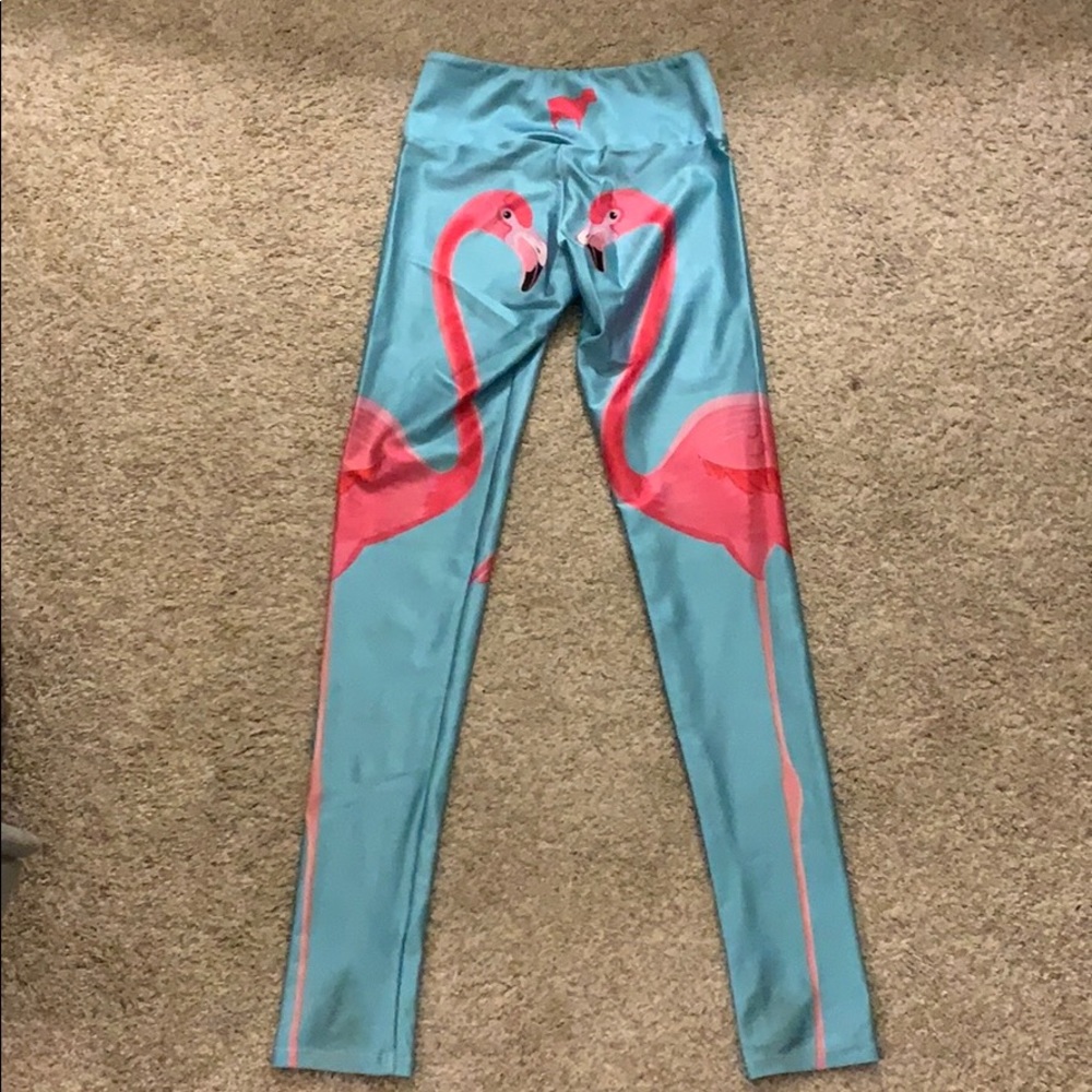 Goldsheep Flamingo Leggings